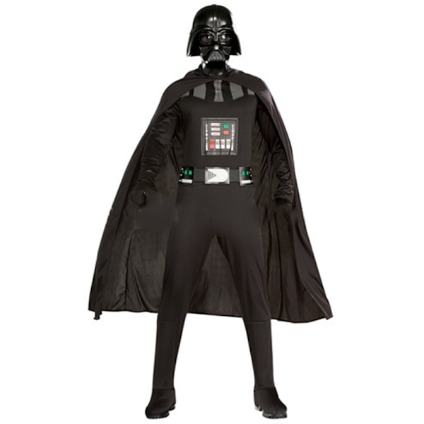 Pojkens Deluxe Darth Vader Halloween-dräkt Star Wars Klassiskt tema Barn S110-120