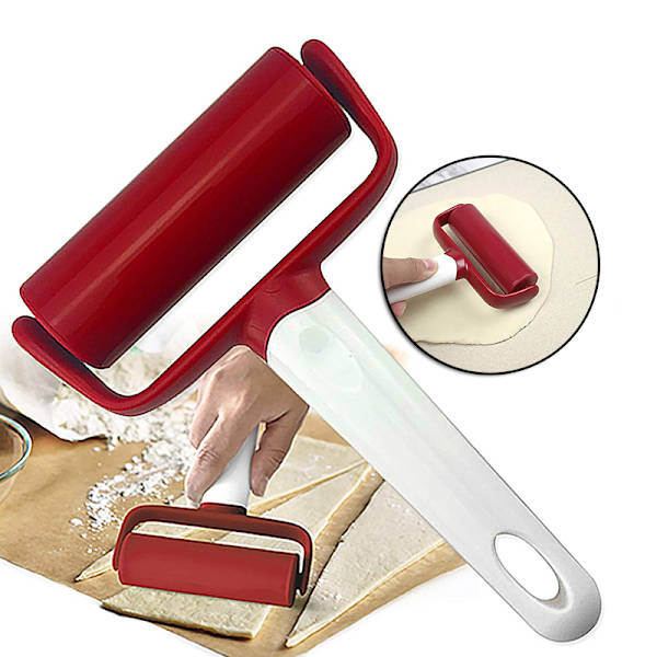 Handkavel Flerfunktionsbakningsredskap Praktiskt köksmaterial för hemkakebutik Restaurang Red