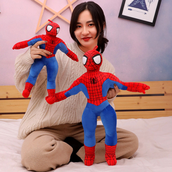 Spider-Man kramar kudde plysch fyllda filmkaraktärer samling kastkudde 55cm