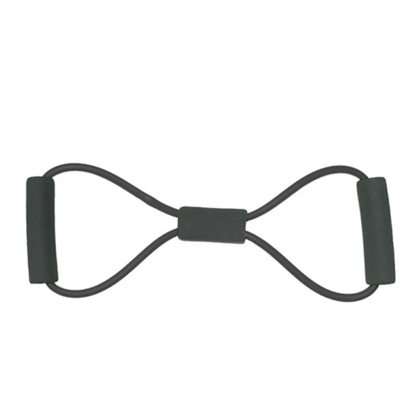 Figur 8 Resistance Band Säker Multifunktionell Lättvikts Bärbar Hållbar Långvarig för träning Muskelträning Red