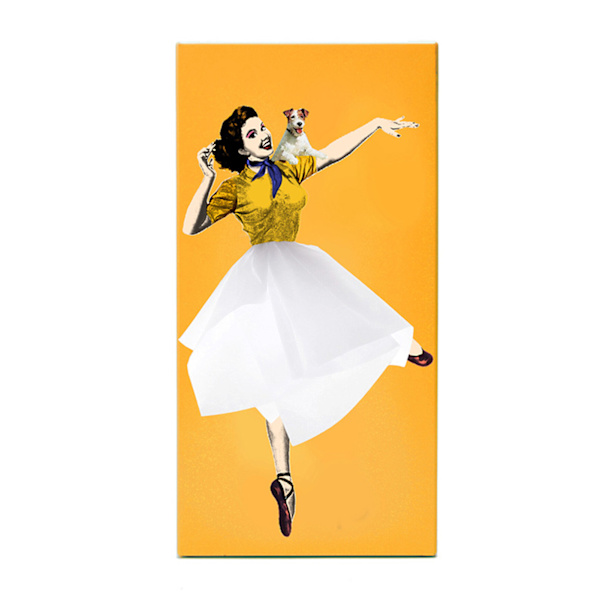 Flying Skirt Tissue Box Cover Härlig dekorativ bordsskiva Tissue Box för hemmet sovrum Yellow