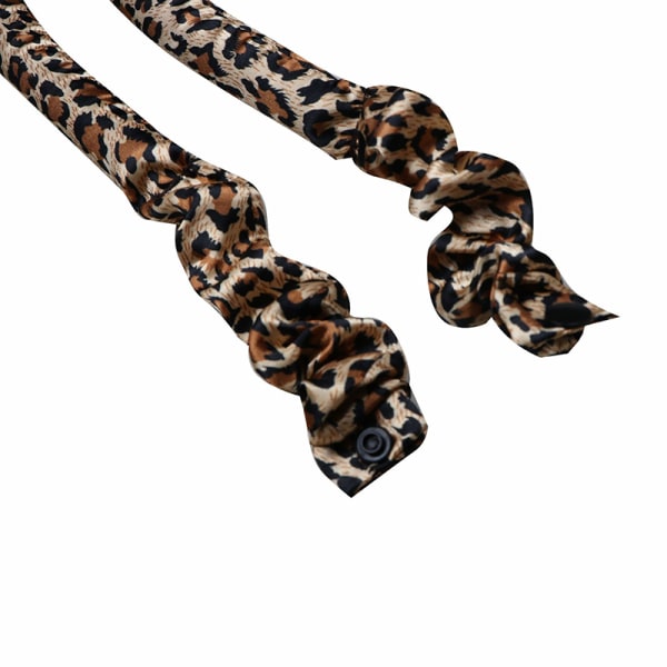 Heatless Curl Ribbon för långt hår Heatless Lazy Curls Overnight Tube Curling DIY Mjukt skum hårcurl för kvinnor tjejer Black