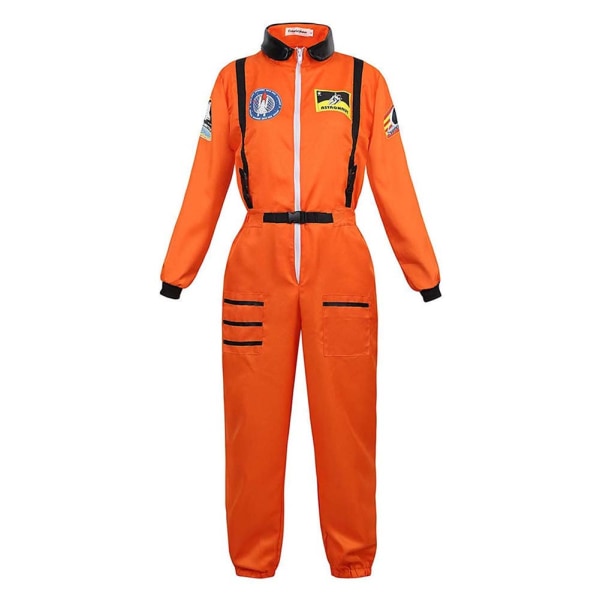 Halloween Astronaut Cosplay Kostym Personlig Space Man Rollspel Bodysuit För Kvinnor Män Spacesuit Blue Adult 170