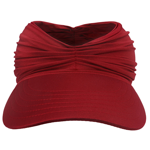 Sommer Solhatt for Kvinner, Sammenleggbar Storbremmet Solskjermhatt, UV-beskyttelse Strandhatt Camel