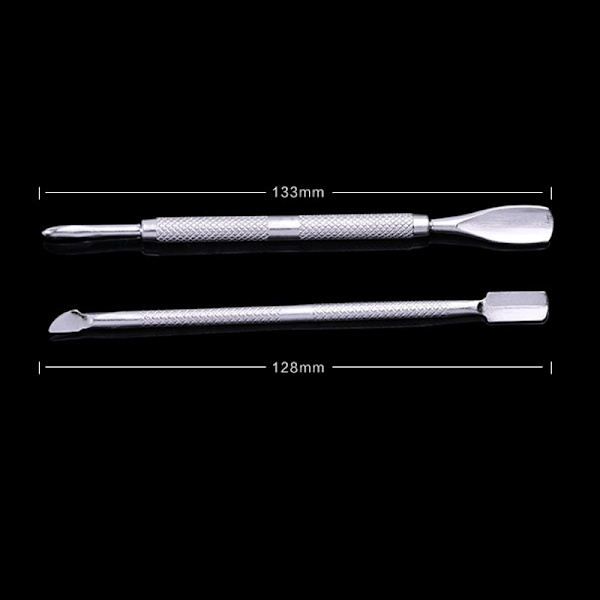 3 st/ set rostfritt stål nagelband Sax påskjutare sked Dead Skin Remover Cutter Clipper Nipper Trimmer Manikyr Nail Art