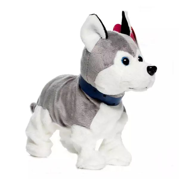 Elektronisk robothund Ljudkontroll Barn plyschleksak Interactive Bark Stand Walk Elektroniska leksaker Hund för baby