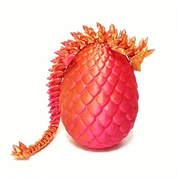 Personlig flexibel drakar set charmig mode dekorativ modell för pojke flicka kvinnor män Silk Red