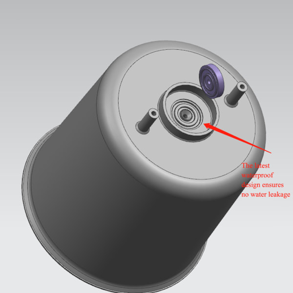 Automatisk kafferörande blender Batteridriven blandningsvattenkopp för kvinnor män Blue