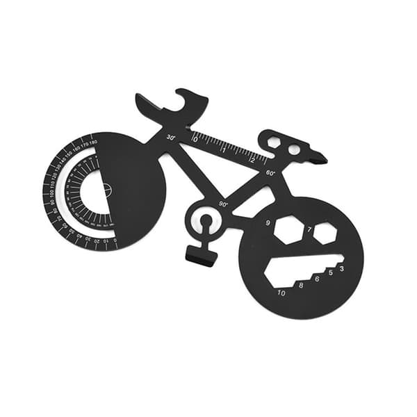 Creative Cykel Flasköppnare Skiftnyckel EDC Verktygskort svart