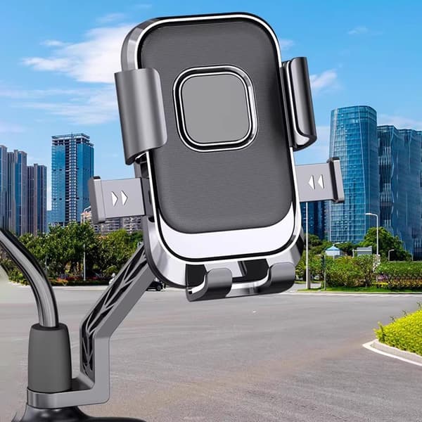 Universal Cykeltelefonhållare för Elscooter Motorcykel Multifunktionell Styrfäste Handlebar Model