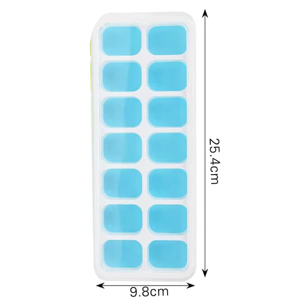 Återanvändbar DIY Popsicle Stencil Ice Cube Maker Ice Cube Trays Ice Storage Box Pink