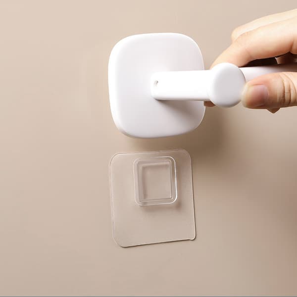 L-Type Utility Krokar Teleskoparm Punch-free Pot Lock Rullpappershållare Blue