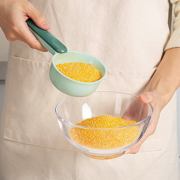 Nordic Multi Functional Scoops Rissked Köksredskap Hem Köksprodukter Gray White