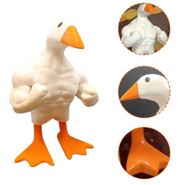 Buffs Ducks Figurin Prydnad Robust Slitstark Hantverk Inredning För Vardagsrum Sovrum Duck