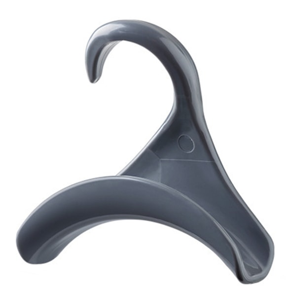 5/10 st plasthandväska Arch Krok Utrymmesbesparande väska förvaringsställ för hattar Axelväska Grey 5pcs
