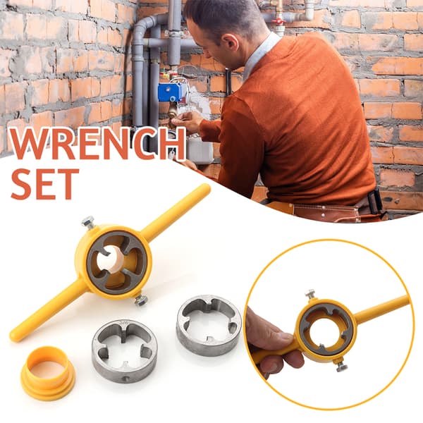 6-delat vattenrör set manuell form för PVC-plaströr 6 in 1