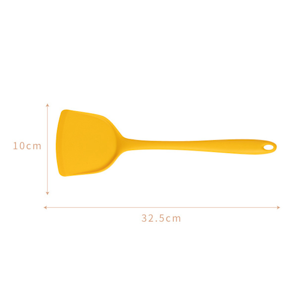 1/5-pack Silikon Köksredskap Set För Matlagning Bakning Gul Non Stick Spatel Set Värmebeständig Köksprylar Spatula X1
