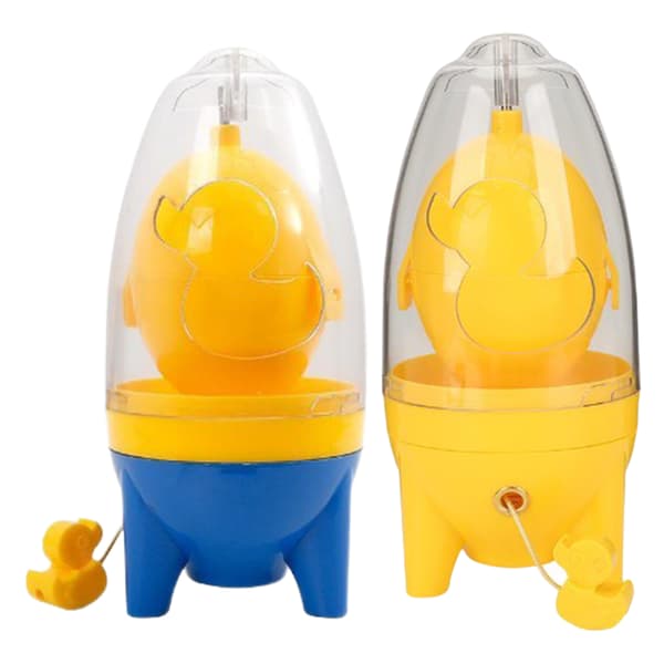 Missil Form Äggula Shaker Plast Golden Visp Ägg Spinnings Mixer Kökstillbehör Blue