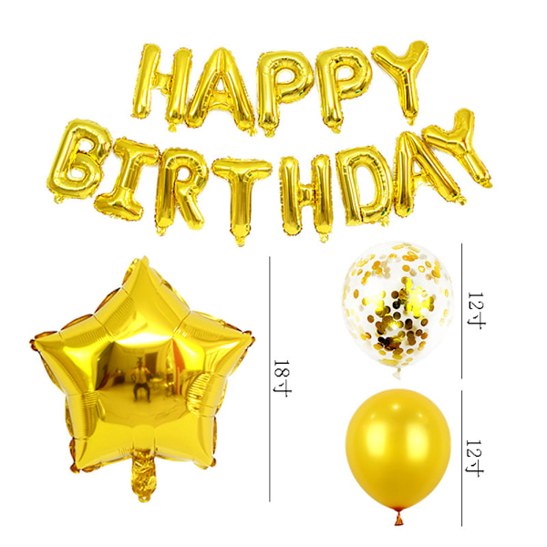 12 tums set självförslutande dekorativa ballonger Återanvändbara ballonger Rose Gold