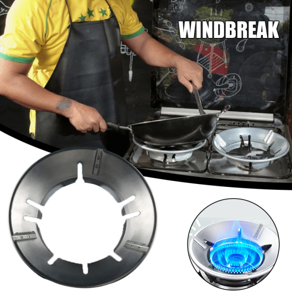Energibesparande Vindtät Universal Gasspis Cover Vindtät Rund Skiva Energibesparande Cover För Kökstillbehör