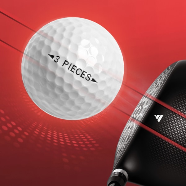Trettio lager golfboll för tävling slitstarkt hållbart golfboll golfutrustning White