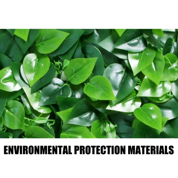 Ficus Leaf Expanderbar/Sträckbar Sekretessstängselskärm Enstaka sidoblad och vinrankor Handgjorda 16