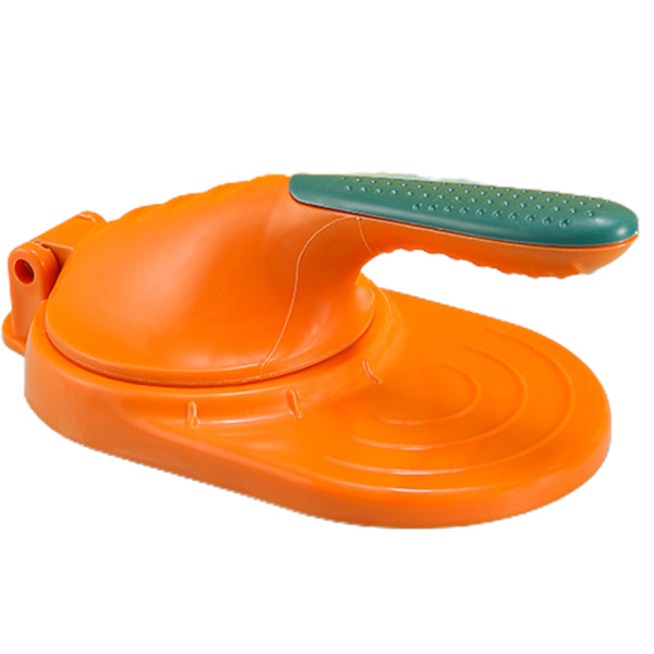 DIY Dumpling Skin Maker Hushållsmanual Snabbpress Dumpling Skin Mall Orange