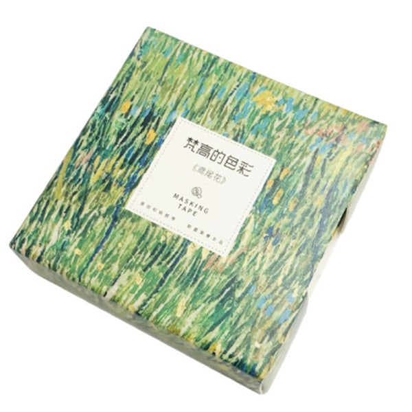 Washi Tape Scrapbooking Tillbehör Vacker självhäftande dekorativ tejp för presentförpackning anteckningsböcker A