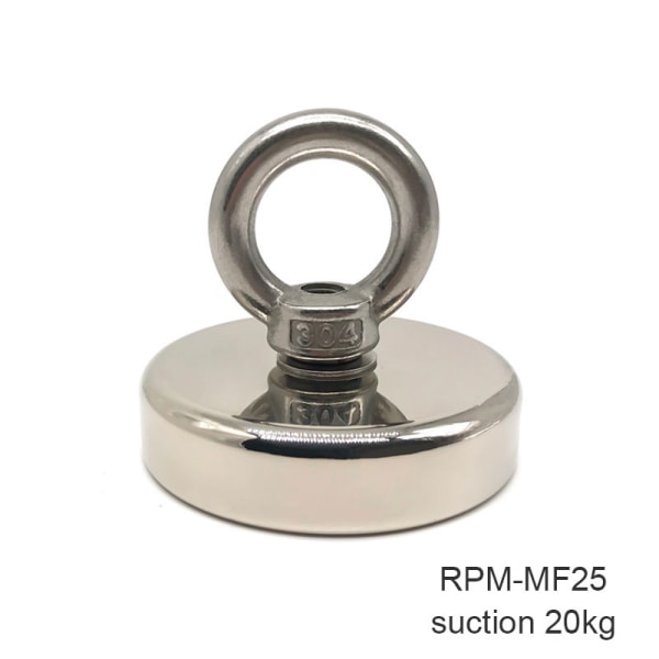 Magnetisk krok Stark Absorptionsmagneter För Fiske Lyft Hängande Apportering Suction 112kg