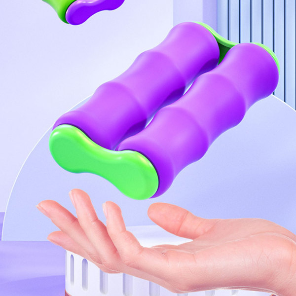 3D Rädisa Hjul Pressande Leksaker Relief Stress Multifunktionell leksak för barn Green