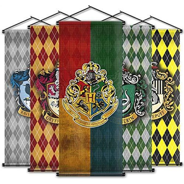 Spot Partihandel Harry Potter Pläd Hängande Flagga Fan Flagga Inomhus Scene Bar Dekorativ Flagga Multicolour H0041 With Flagpole