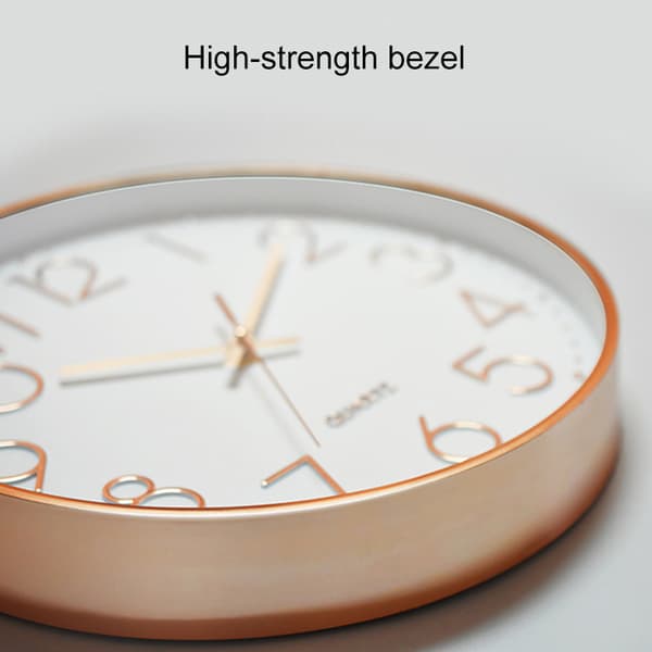 Quartz-Clock Rund Hängande Klocka Plast Mode Design Klockor För Heminredning Vardagsrum 2