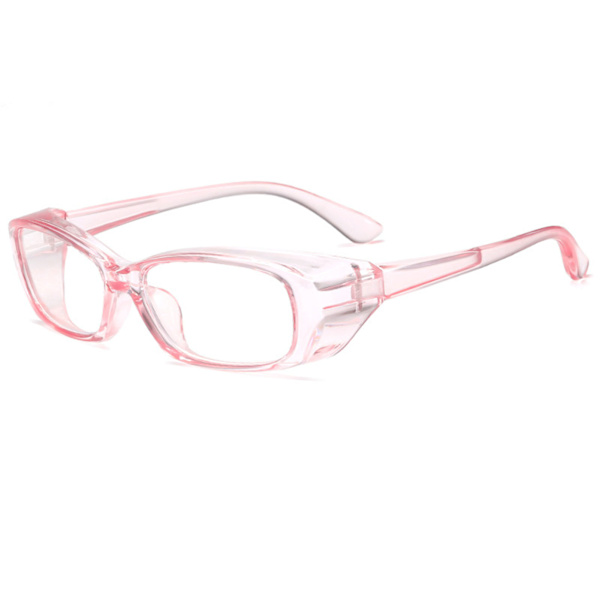 Utomhus Anti-imma glasögon Bekväma förhindra Bluelight glasögon för utomhusresor Transparent Pink