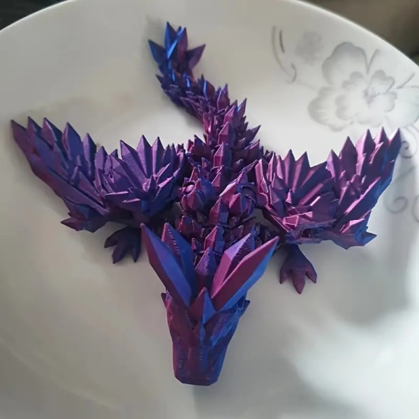 3D- printed flygande drakar leksaker prydnad charmig mode dekorativ modell för pojke flicka kvinnor män Red PRO
