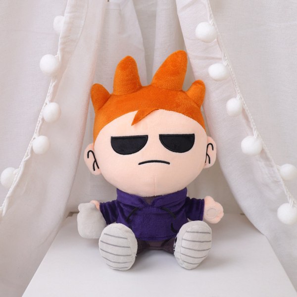 Cool Eddsworld Makeship Plyschleksak Mjuk Bekväm PP Bomull Kramdocka För Barn Pojke Flicka 150g