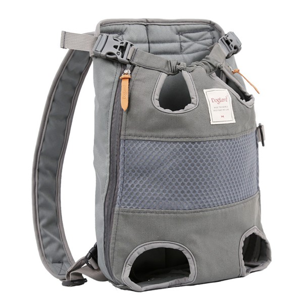 Dog Front Carrier Ryggsäckar med justerbar vadderade Easy-Fit för små hundar A