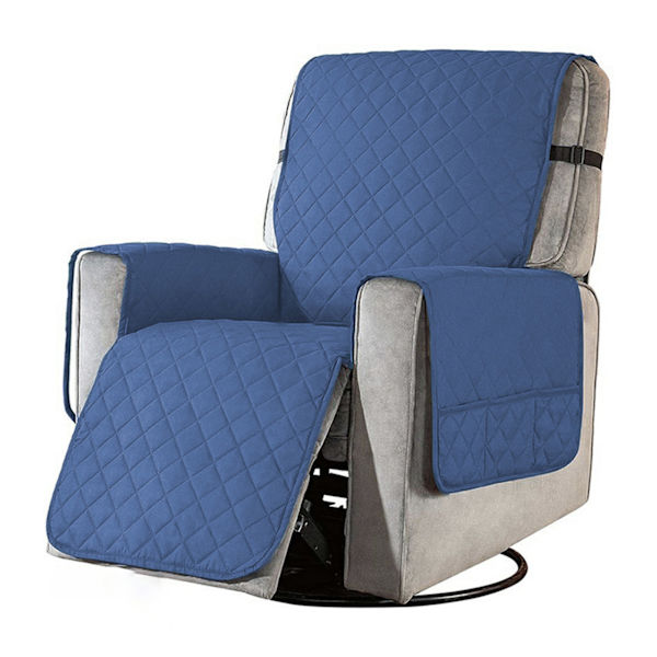 Enkla möbler Skyddsöverdrag Flera fickor Mjuk cover för hela säsongen Navy blue