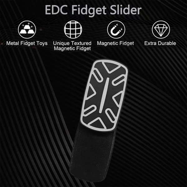 Irregular Pattern Fidgets Sliders Crisp-voice Stress Relief Push Card för utomhusbruk 1PCs