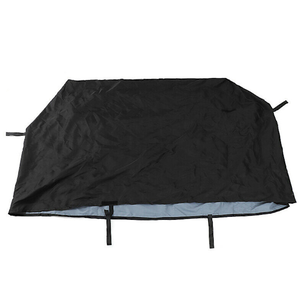 BBQ Hellängd Cover Vattentätt skydd Dammtät för Q3000 Q2000 Black