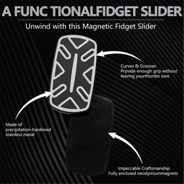 Irregular Pattern Fidgets Sliders Crisp-voice Stress Relief Push Card för utomhusbruk 1PCs