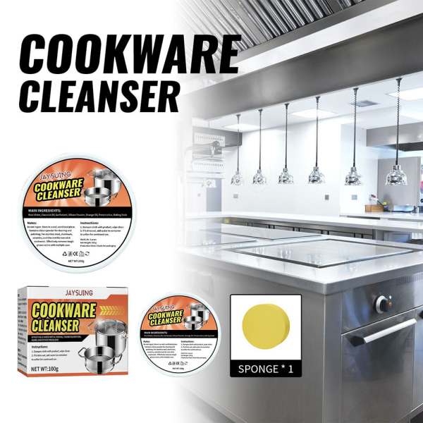 Köksredskap Cleaner Cleanser Multifunktionella kranar Avkalkningsmedel för kök 100G Suit