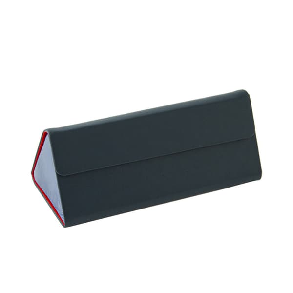 Vikbart glasögon case PU Bärbart case Glasögon Organizer för män kvinnor Red