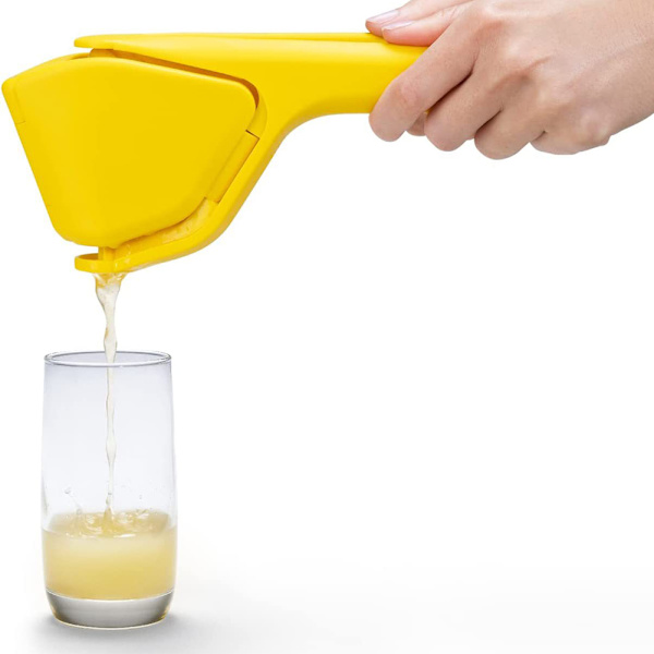 Citruspress Manuell JuicepressLemon Squeezer, Lätt Klämma Mindre Ansträngningar grön