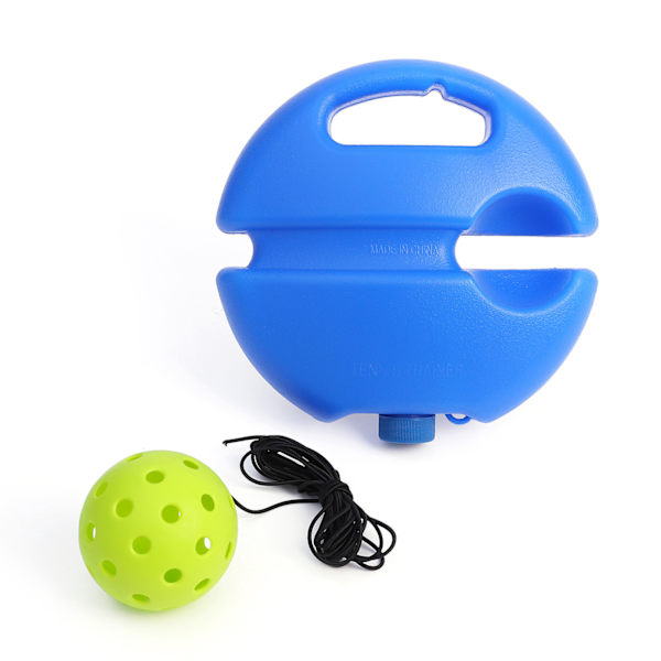 Elastiska strängar Pickleball Trainers Halkfri bastennisträningsverktyg för självträning Green