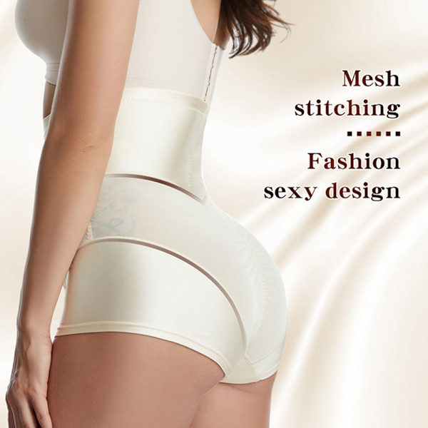 Kvinnor Shapewear High Waist Postpartum Slips Magekontroll Kompressionstrosor Black 2XL