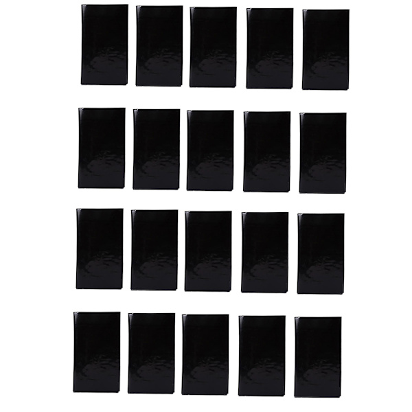 10/12/20 Pack Stickys musfälla för inomhus skärbara möss fångstfilt för bodar i vardagsrummet Black 20PCs