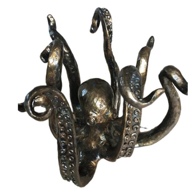 Harts bläckfisk Möbler Ornament Charmig dekorativ modell Födelsedag julklapp copper
