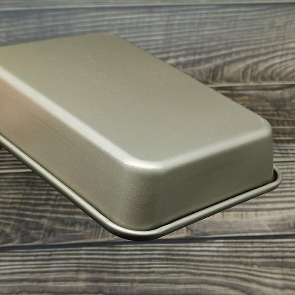Nonstick Bakeware Rektangulär Cake Pan Multipurpose Quick Release Cake Bröd Rostat bröd Bakpanna S