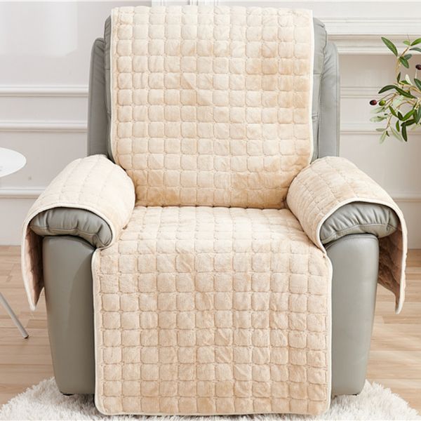 Vattentät möbelöverdrag med förvaringsfickor för hemmet Gray 53 * 190cm