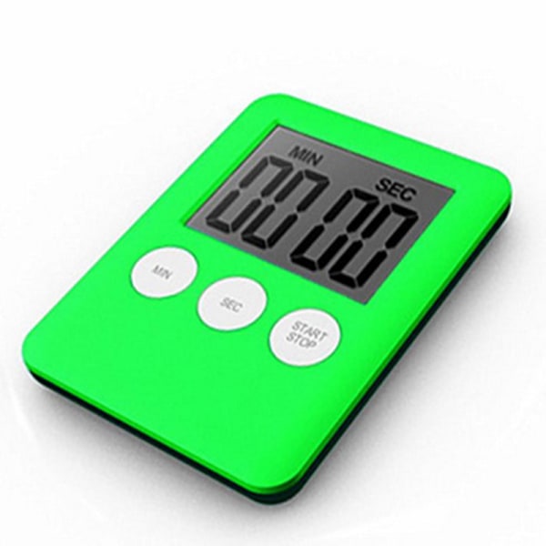 Hem Kökstimer Elektronisk medicinpåminnelse Enkel praktisk användning Digital fyrkantig LED-skärm Stoppur Matlagningstimer Red